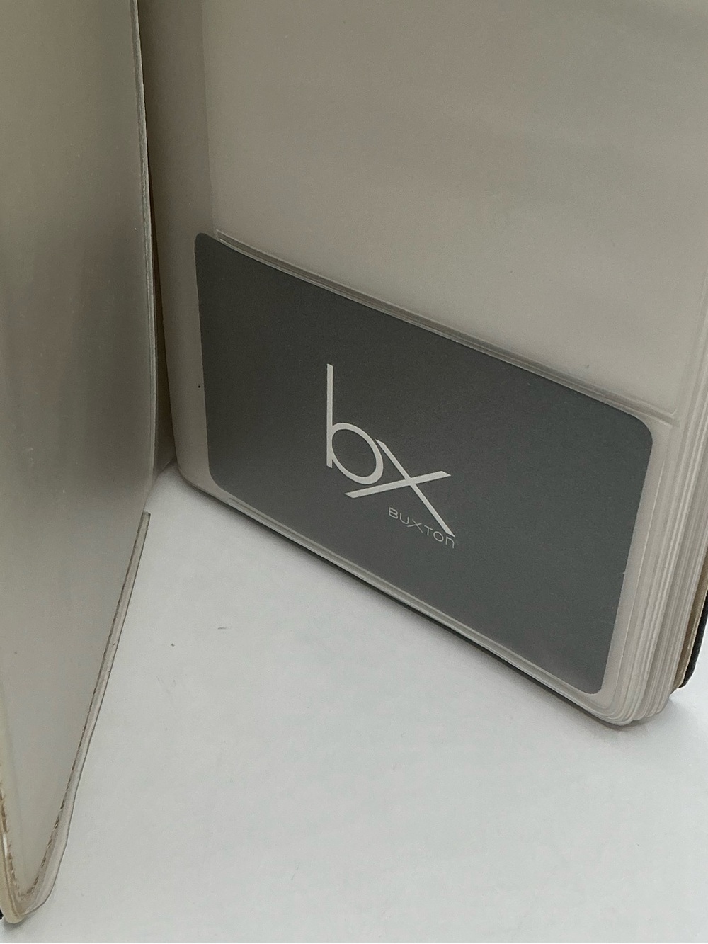 ☄️NEW 💳 Buxton Black Business Card File - Picture 14 of 14